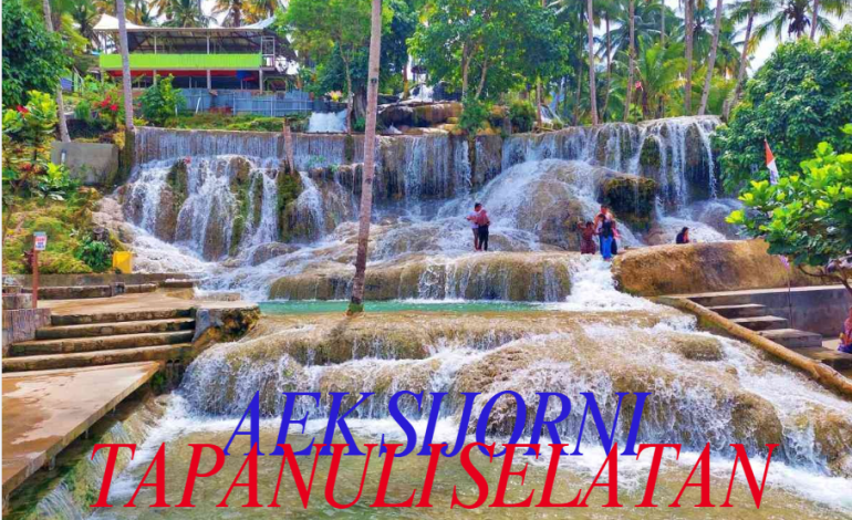 Aek Sijorni Surga Air Terjun Bertingkat Di Tapanuli Selatan